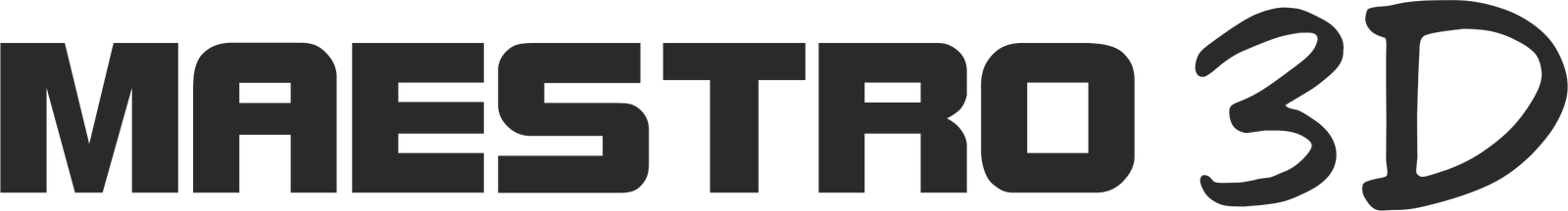 Maestro Logo black